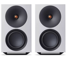 Cambridge Audio L/R X (biały). Aktywne kolumny podstawkowe.