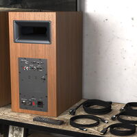 Klipsch The Nines (orzech). Aktywne kolumny podstawkowe. - 7