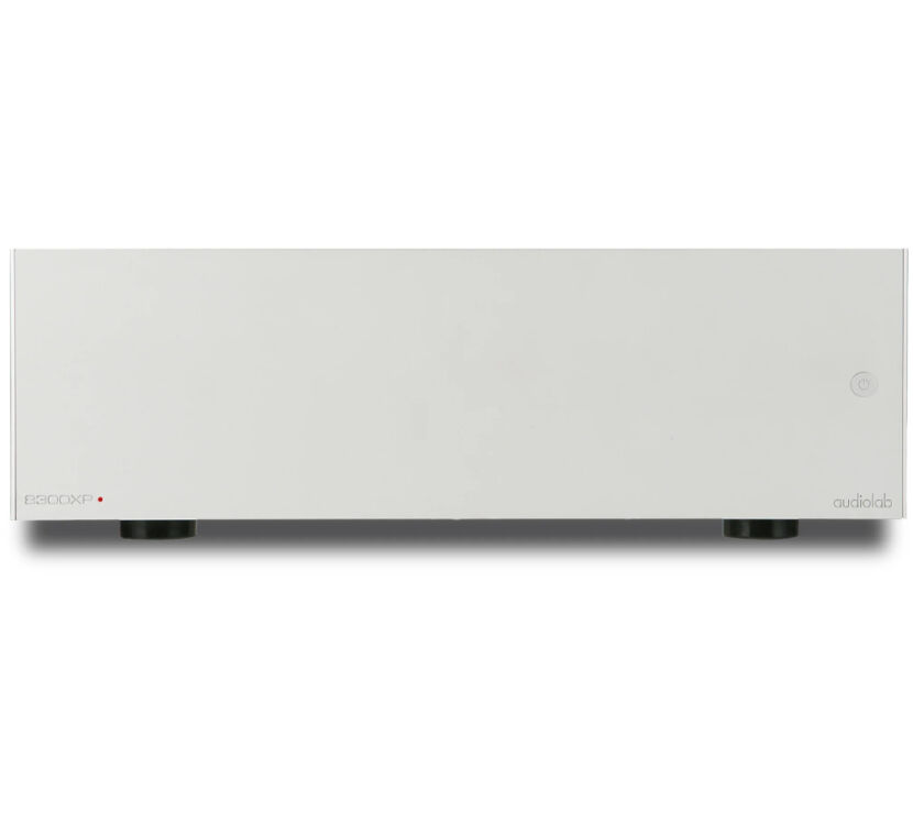 Audiolab 8300XP (srebrny). Stereofoniczna końcówka mocy.