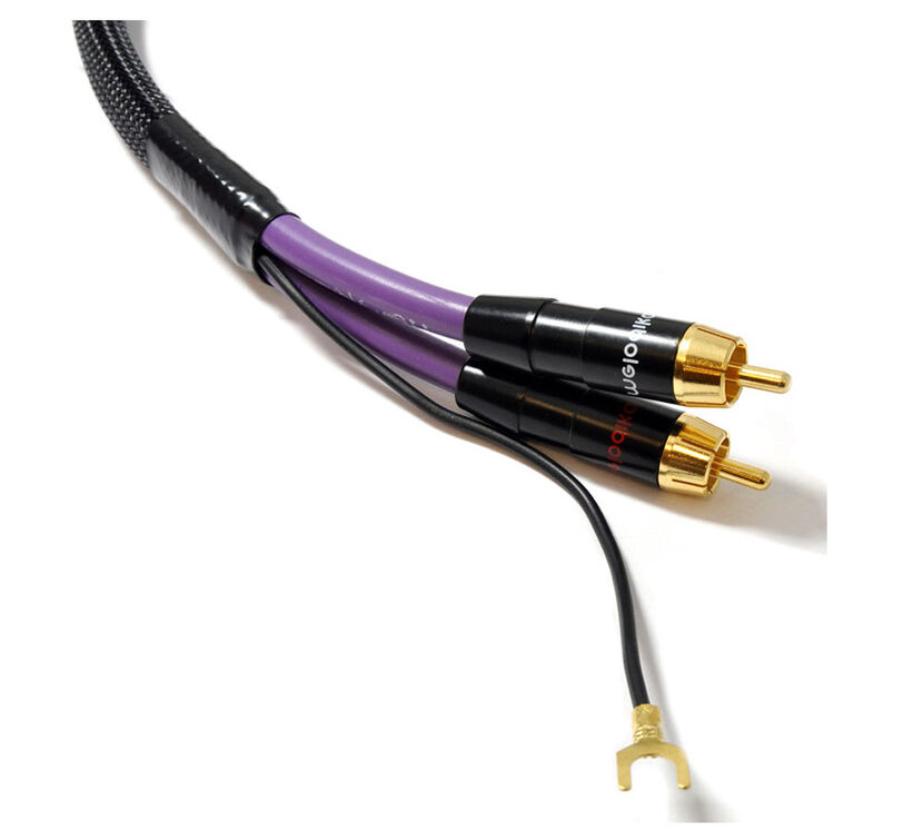 Melodika MDPH20. Przewód gramofonowy 2xRCA (2m).