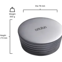 Ortofon Record stabilizer Heavy (srebrny). Docisk do płyt winylowych. - 2