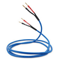 Melodika SBSC2525 Sky Blue. Przewód głośnikowy z wtykami typu banan (2x2,5m). - 3