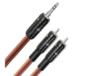 Wireworld Nano-Eclipse. Przewód Mini Jack - 2xRCA (1.0m).