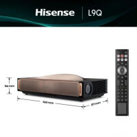 Hisense 4K Smart Laser TV 120L9QD. Projektor z ekranem ramowym. - 2