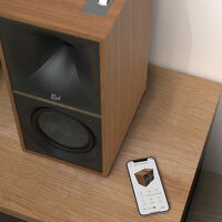 Klipsch The Sevens (orzech). Aktywne kolumny podstawkowe. - 10