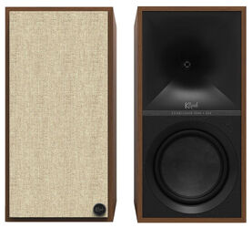 Klipsch The Sevens (orzech). Aktywne kolumny podstawkowe.