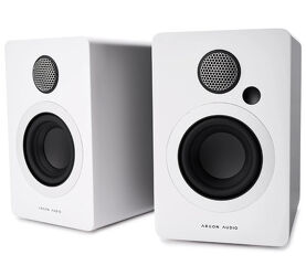 Argon Audio Studie 3 (biały). Aktywne kolumny podstawkowe.