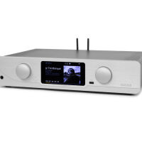 Atoll SDA200 Signature (srebrny). Wzmacniacz stereo z funkcjami sieciowymi. - 2