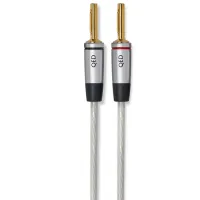 QED Performance QE7604. Przewód głośnikowy z wtykami typu banan (2x3m). - 3