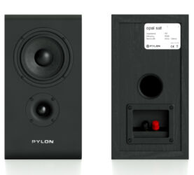 Pylon Audio Opal Sat (czarny). Kolumna podstawkowa.