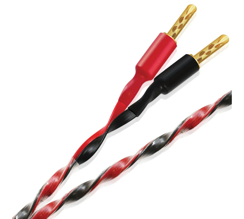Wireworld Helicon 16x OFC (HES). Przewód głośnikowy z wtykami typu banan (2x2m).
