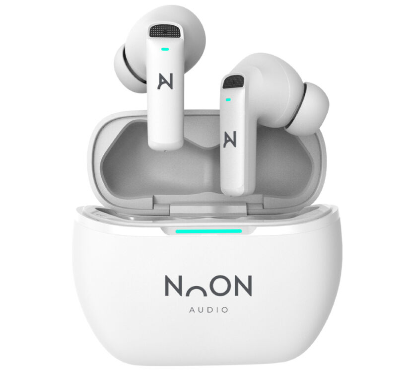 Noon Audio Wi Sport 3 (biały). Bezprzewodowe słuchawki douszne.