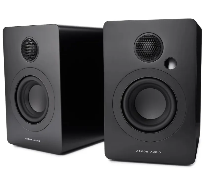 Argon Audio Studie 3 (czarny). Aktywne kolumny podstawkowe.