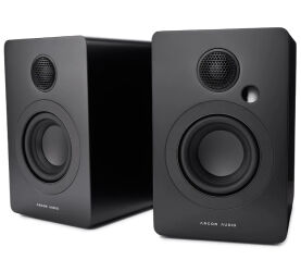 Argon Audio Studie 3 (czarny). Aktywne kolumny podstawkowe.