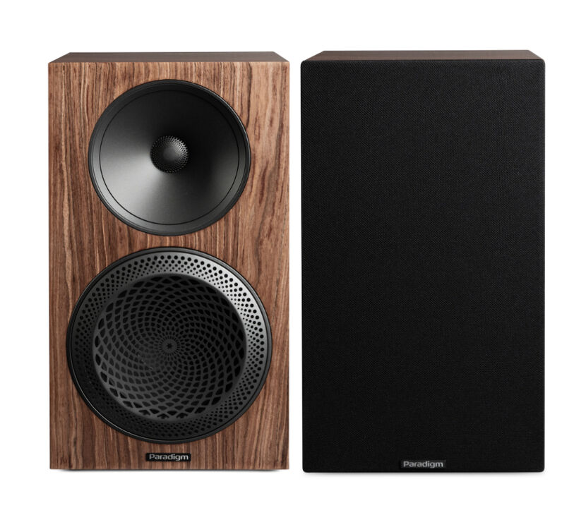 Paradigm Premier v2 220B (orzech). Kolumny podstawkowe.