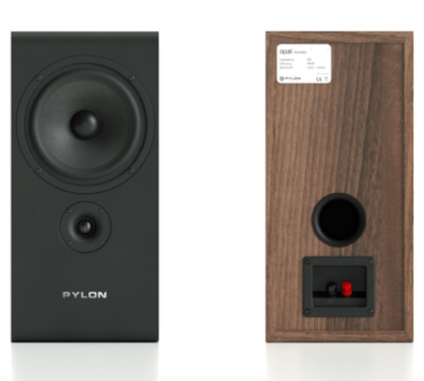 Pylon Audio Opal Sat (orzech). Kolumny podstawkowe.