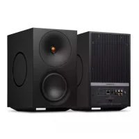 Cambridge Audio L/R X (czarny). Aktywne kolumny podstawkowe. - 2