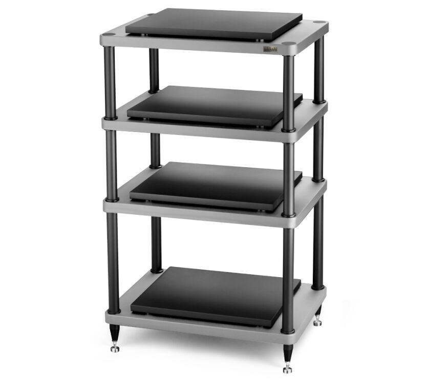 Solidsteel S5-4 30th Anniversary (srebrny). Stolik audio.