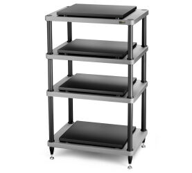 Solidsteel S5-4 30th Anniversary (srebrny). Stolik audio.