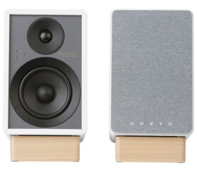 Onkyo Creator GX 30 DB (białe). Aktywne kolumny podstawkowe.