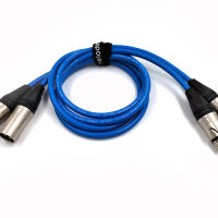 Melodika SB2X80 Sky Blue. Interkonekt audio XLR (2x8m). - 4
