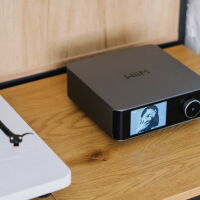 WiiM Amp Ultra (ciemnoszary). Sieciowy wzmacniacz stereo. - 3