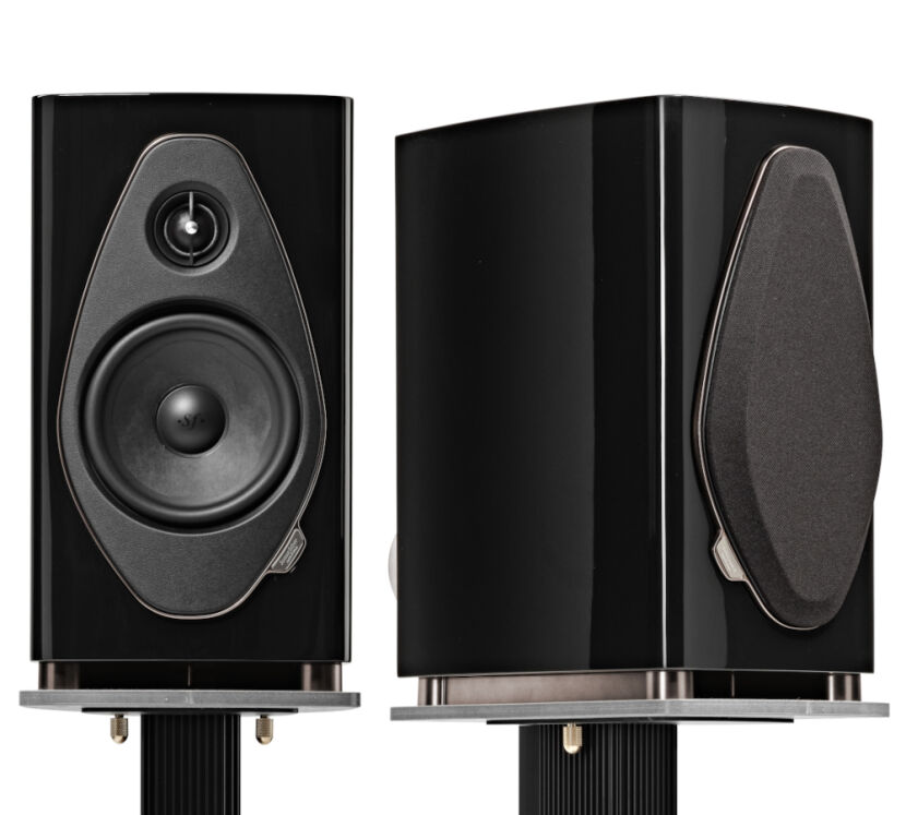 Sonus faber Sonetto II G2 (black). Kolumny podstawkowe.