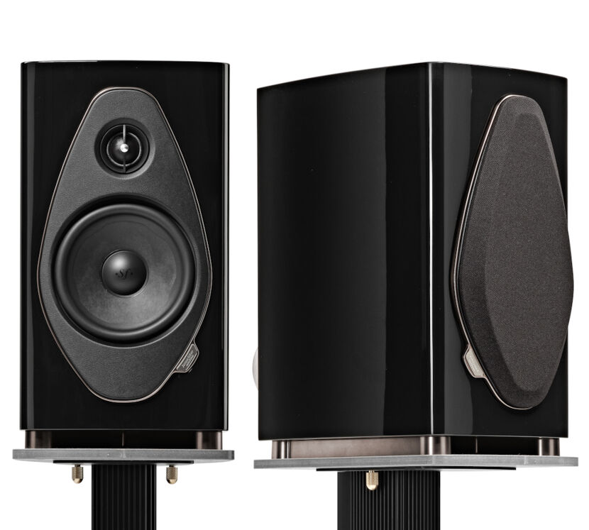 Sonus faber Sonetto II G2 (black). Kolumny podstawkowe.