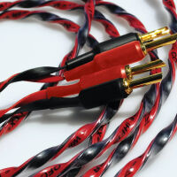 Wireworld Helicon 16x OFC (HES). Przewód głośnikowy z wtykami typu banan (2x3m). - 3