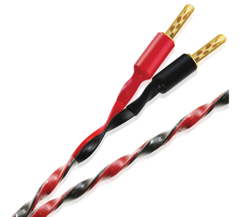 Wireworld Helicon 16x OFC (HES). Przewód głośnikowy z wtykami typu banan (2x3m).