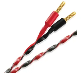 Wireworld Helicon 16x OFC (HES). Przewód głośnikowy z wtykami typu banan (2x3m).
