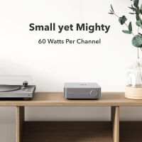 WiiM AMP (srebrny). Sieciowy wzmacniacz stereo. - 5