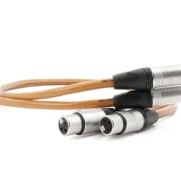 Melodika BS2X10 Brown Sugar. Interkonekt audio 2xXLR (1m). - 2