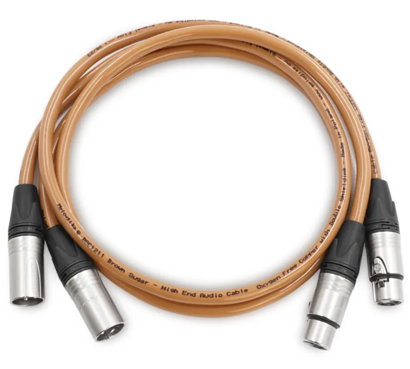 Melodika BS2X10 Brown Sugar. Interkonekt audio 2xXLR (1m).