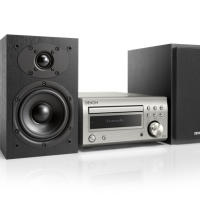 Denon D-M41 (srebrny-czarny). Mini zestaw stereo. - 2