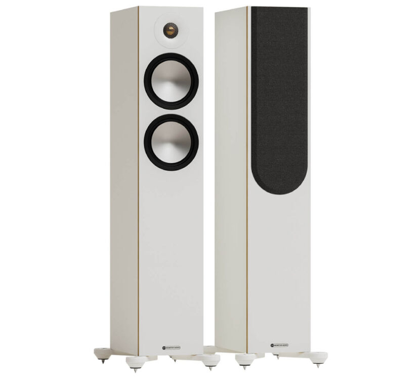 Monitor Audio Bronze 300 7G (biały). Kolumny podłogowe.