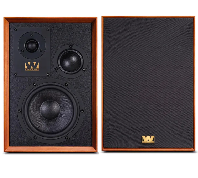 Wharfedale Super Denton (mahoń czerwony). Kolumny podstawkowe.