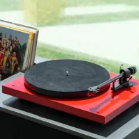 Pro-Ject Leather it (czarny). Mata gramofonowa. - 2
