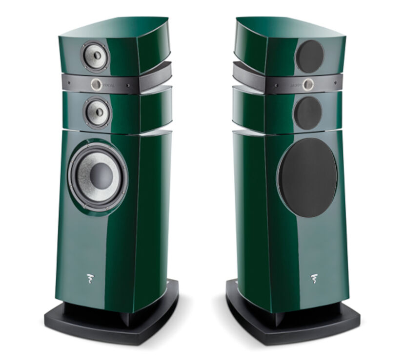 Focal Stella Utopia EM Evo (zielony). Kolumny podłogowe.