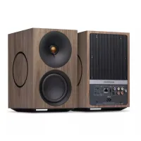 Cambridge Audio L/R M (orzech). Aktywne kolumny podstawkowe. - 2