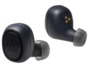 Audio-Technica ATH-CK3TW (czarne). Bezprzewodowe słuchawki douszne.