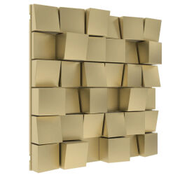 Vicoustic Multifuser Wood (metallic gold). Panel akustyczny.