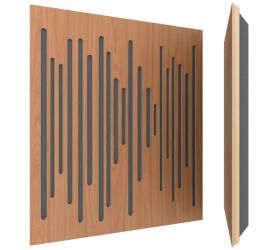 Vicoustic Wavewood Ultra Lite (locarno cherry). Panel akustyczny (kpl. 8 sztuk).