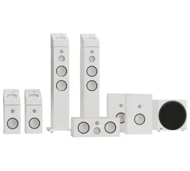 Monitor Audio Silver 300 8G system AV (biały). Zestaw 7.1.4.