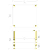 Solidsteel HP-2 (czarny). Stolik audio. - 2