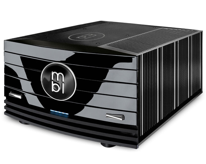 MBL Reference Line Power Amplifier 9008 A (czarny/chrom). Końcówka mocy mono/stereo.