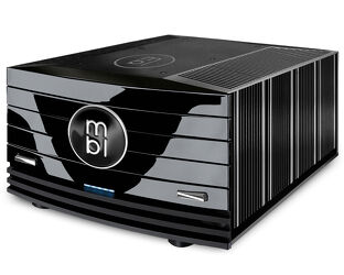 MBL Reference Line Power Amplifier 9008 A (czarny/chrom). Końcówka mocy mono/stereo.