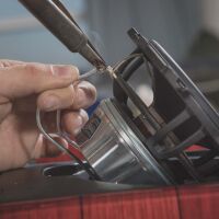 Sonus faber Guarneri Tradiotion (red). Kolumny podstawkowe. - 9