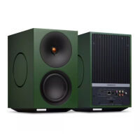 Cambridge Audio L/R X (zielony). Aktywne kolumny podstawkowe. - 2