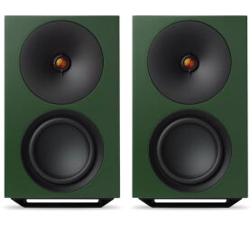 Cambridge Audio L/R X (zielony). Aktywne kolumny podstawkowe.